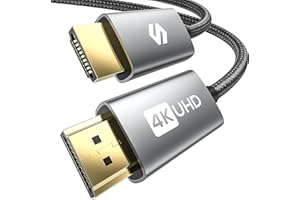 Cable HDMI 1 Metros 4K, Silkland Cable HDMI 2.0 4K HDR, Soporte ARC, 3D, 4K@60Hz, 2K@144Hz, 1080P, Ethernet, HDMI Cable 1 Metros Compatible con 4K UHD TV, BLU-Ray, PS4/5, Xbox One/360, Proyector