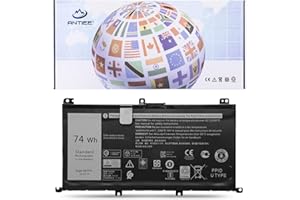 ANTIEE 357F9 Laptop Battery for Dell Inspiron 15 7559 7557 7567 7566 7759 5577 5576 INS15PD-1548B 1548R 1748B 1848B 2548B 2748B 3948B Gaming Series Notebook 71JF4 0GFJ6 11.1V 74Wh