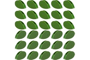 Savita 30 Piezas Clips De Montaje En Pared De Escalada De Plantas Clip De Fijación De Pared Vegetal Autoadhesivo, Soporte De Vid En Forma De Hoja Invisible