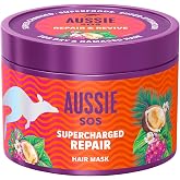 Aussie SOS 1 Dakikada Kuru ve Yıpranmış Sa&ccedil;ları Kurtaran Sa&ccedil; Maskesi 500ml