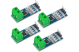 AOICRIE 4PCS ACS712 20A AC and DC Current Sensor Module ACS712-20A Module Highly Sensitive High Efficient