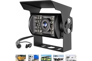 Reversing Camera Vehicle Backup Camera Reverse Camera, Gofemial Rear View Camera 1080P with 4.5'' Backup Camera Vehicle Parking Camera Night Vision for Car/Truck/Pickup/Van/SUV Easy Setup Waterproof