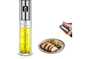 River Phoenix Oil Sprayer for Cooking, Oil Spray Bottle, Oil Spray for Cooking, Olive Oil Sprayer for Salad, Barbecue, Baking in the Kitchen, Made of Alloy Steel