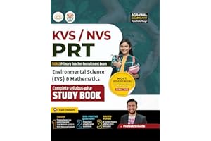 Examcart KVS/NVS PRT Tier-2 EVS & Mathematics Study Book 2026 | Complete Syllabus-wise Theory, 550+ Practice Questions, 6 Solved Papers | Latest NCERT-Based Updated Syllabus (English Medium)