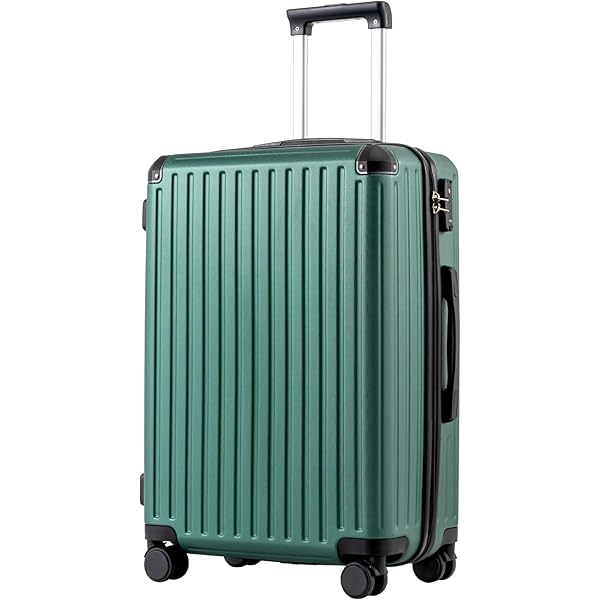 Uitbreidbare - Witte - Kunststof - TSA slot - Met wielen - Koffersets