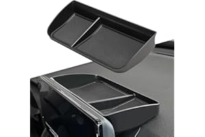 smabee Auto-Armaturenbrett-Ablage für Toyota RAV4 2023 Mittelkonsole Display Aufbewahrungsbox Versteckte Ablage hinter dem Bildschirm Armaturenbrett Aufbewahrungsbox Zubehör nur für Linkslenker