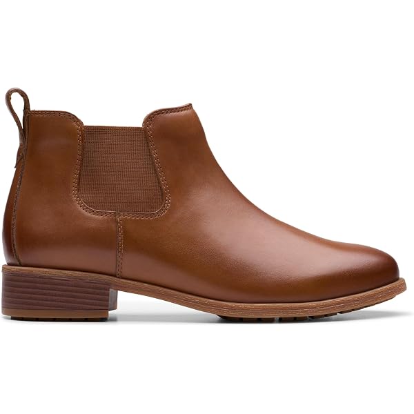 Clarks Hearth Rae - Stivali alti da donna, Pelle nera, 37 EU
