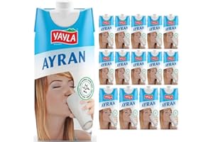 ‎PUFAI Yayla, Joghurtgetränk Ayran anatolischer Joghurt-Drink Nach Anatolischer Art, Sonderproduktionsgetränk 250 ml X 15 STÜCK
