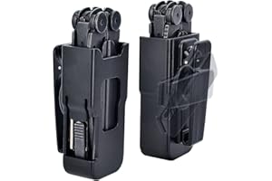 Healvaluefit Case for LEATHERMAN Wave & Wave Plus, 360° Rotable Sheath for LEATHERMAN, fits 1.5"/1.75" Belt, Tools for Camping & Hiking Gear, EDC, Outdoor Activities