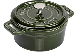 STAUB La Cocotte Casseruola, Ghisa, Verde Basilico, 10 cm