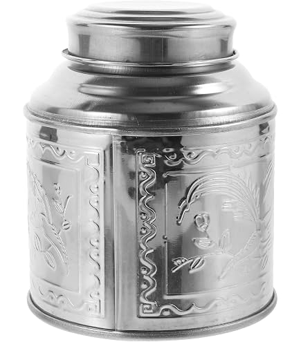 BESTYASH Edelstahl Teedose Rot Aromadicht