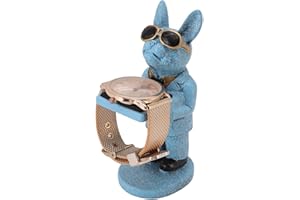 Gavigain Watch Display Stand, Resin Figurine Model Watch Holder, Storage Rack for Jewelry Watch Bracelet Necklace