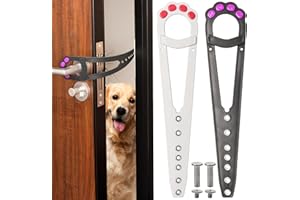 YIZEMAY Gattaiola per Gatti, Chiusura Della Porta Regolabile Alternativa Alla Porta Del Gatto Facciamo Entrare i Gatti e Teniamo Fuori i Cani (White)