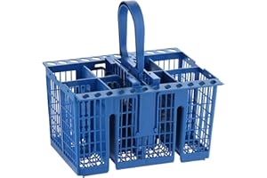 MasterPart Premium Quality 8 Compartment Blue Cutlery Basket For Hotpoint Dishwashers