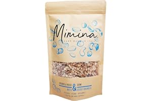Mimina Granola Noci e Semi, Senza Lattosio, Senza Zucchero, Ricca di Fibre, Ideale per Colazione, Confezione da 240gr