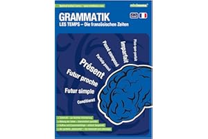 mindmemo Lernfolder - Les temps - Die französischen Zeiten Grammatik lernen für Kinder Erwachsene Lernhilfe kompakt Zusammenfassung PremiumEdition ... ... Lernhilfe - PremiumEdition (foliert)