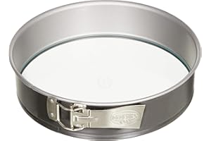 DR. OETKER Dr.Oetker Springform Back Idee ze szklaną podstawą Ø26 cm w kolorze czarnym, 26 x 26 x 7 cm