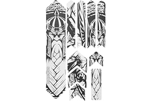 LUCKXING Frame Protection Film Sticker Anti-Scratch Sticker Mountain Bike Frame Protection Film Waterproof Sticker Protection for Road Bike Scooter Paint Protection Film