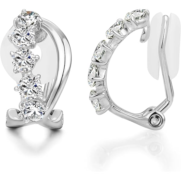 HI MAN Pendient De Plata De Ley 925 Para Mujer, Mini Aret De