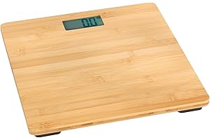 WENKO Bambusa - Báscula digital de bambú