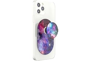 PopSockets: PopGrip pour MagSafe - Support et Poignée pour Smartphone et Coques avec un Top Interchangeable - Blue Nebula