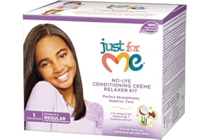 JUST MY STYLE Just For Me No-Lye Conditioning Creme Haarglättungs Satz - Regular