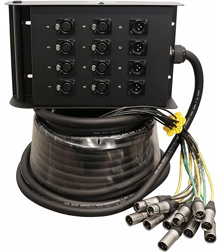 ART S8-3Way Eight Channel Three-Way Mic Splitter : Amazon.in