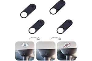 ‎NAAA NAAA 4X Kamera-Abdeckung für Tesla Model 3/Y/S/X & Laptop | Schieber für Innenkamera & Webcam | Privatsphäre-Schutz für Handy & Notebook