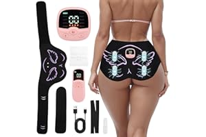 LIFEJXWEN EMS Buttocks Toner Hip Trainer Electric Buttock, EMS Glute Trainer, Smart Wrapped Wearable Buttock Toner, ABS Stimulator shaper ,Wireless Fitness Apparatus for Buttocks, Tighten Butt for Women Men