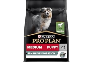PRO PLAN | Sensitive Digestion | Puppy | Karma dla szczeniąt bogata w jagnięcinę | 12 kg