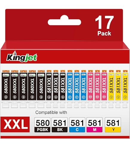 Cartouche D'encre Noire Compatible Canon PIXMA - Modèle C-580Bk - 23ml - Pour TR7550, TS6251, Etc.