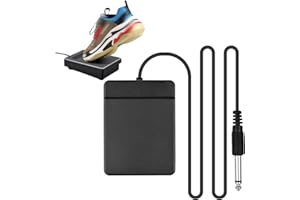 TMRBBESTY Pedale Sustain per Pianoforte,Pedale di Sustain Universale,Sostenuto Pedale,Pianoforte Digitale Tastiera MIDI Sintetizzatore di Organi Elettronici,Per Tastiera Elettronica,Pianola,Pianoforte Digitale