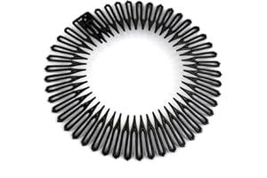 ‎A&A HAIR BEAUTY A&A Haarschmuck Haarkamm Haarreifen Sport Kamm Steckkamm Zackenkamm