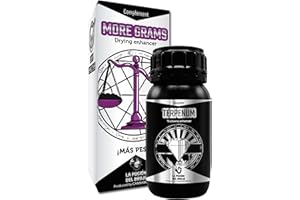 CANNABOOM LA POCIÓN DEL BRUJO MORE GRAMS - Potenciador de secado, hace que tus flores pierdan meno peso durante la fase de secado, formulación exclusiva CANNABOOM (500ml + 300ml Terpenum GRATIS)