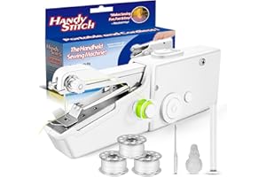 MUPKVY Handheld Sewing Machine - Mini Portable Electric Sewing Machines for Beginners, Suitable for Quick Stitching,Home,Travel and DIY