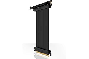 EZDIY-FAB [30 cm] PCIE 3.0 16x Câble de montage très haute vitesse Port PCI Express Carte d'extension GPU - Connecteur à angle droit