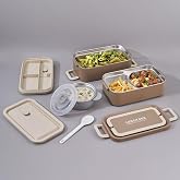 Aryıldız Bento Dikd&ouml;rtgen Lunch Box Yemek Termosu Vizon 2000 ml
