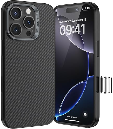 memumi Slim Case voor iPhone 17 Koolstofvezelpatroon 0,3 mm Matte Back Cover Compatibel met iPhone 17 Ultra Dunne Hoes met Mnimalistisch Ontwerp en Krasbestendig memumi Slim Case voor iPhone 17 Koolstofvezelpatroon 0,3 mm Matte Back Cover Compatibel met iPhone 17 Ultra Dunne Hoes met Mnimalistisch Ontwerp en Krasbestendig