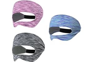 CYNOSURETECH 3 Pieces Of Anti-Sweat Cover, Breathable Headband, Elastic Comfort Headband, Vr Glasses Accessories, Unisex