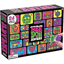 Schylling NeeDoh Squishmas Advent Calendar - 24 Mini Squeeze