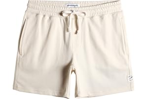 MaaMgic Mens Athletic Gym Shorts 5.5" Elastic Waist Casual Sweat Shorts Men Pocket Pajama Jogger Workout Short Sweatpants