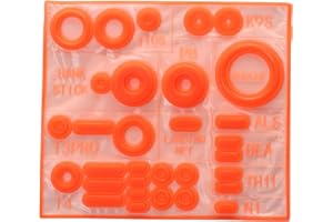 New Direction Tackle Zestaw gumy reaktywnej UV - czerwony/zielony/żółty (świeci pod światłem UV)