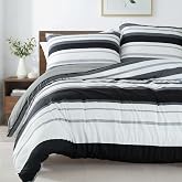 Whale Flotilla Duvet Cover Set for 135/150 Bed, 3 Pieces | Microfibre Duvet Cover 220 x 240 cm and 2 Pillowcases 80 x 80 cm,