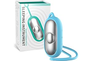 WINKITHW Sleep Aid Device, Anxiety Relief for Adults and Insomnia, USB Rechargeable Microcurrent Holding Sleep Instrument Portable Sleep Aids for Adults, Improve Deep Sleep (Blue)