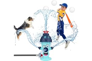 SACEMONTIC Wasserspielzeug Kinder Outdoor Spiele Sprinkler Outdoor Spiele für Kinder Garten Jungen Mädchen, Garten Sprinkler, Freien Gartenspielzeug ab 3 4 5 6 7 8 9 10 Jahren Geschenk