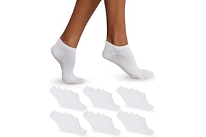 POPYS® 9 par unisex bawełniane krótkie skarpety z 200 przędzą | Krótkie skarpetki męskie | Krótkie skarpetki damskie | Skarpety damskie | Męskie skarpetki do kostki