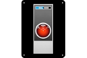 Vvision HAL 9000 of 2001 Space Odyssey l'art Fer Peinture Tin Mur Panneau Plaque en Métal Mur décoration Affiche décor Cadeaux pour La Maison Garage café Bar