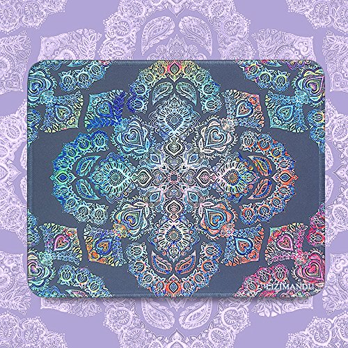 Gaming Mauspad(260 x 210 x 4 mm) ,Lizimandu Silent Designer Mousemat /Standard Size Anti-Rutsch-Gummi-Basis Mauspad(Farbverlauf Dekoratives/Gradient Decorative) - 4