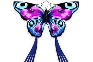 SGftre Beautiful Butterfly Kites for Kids & Adults Easy to Fly，Kites for Beach Trip Park Family Outdoor Games and Activities