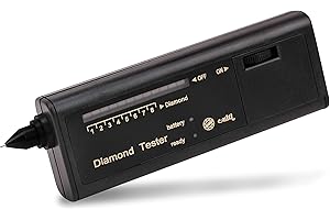 cultj Diamond Tester Diamanttester Schmucktester, Diamantprüfer Edelsteine Detektor Stift LED Audio Edelstein Tester, Portable Diamant Prüfgerät Gemstone Jewelry Gems Tool